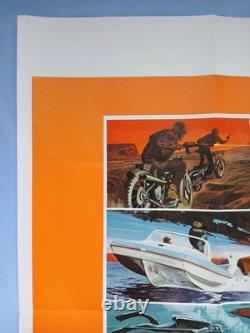 Le Mécanicien (1972) affiche originale britannique quad Michael Winner Charles Bronson