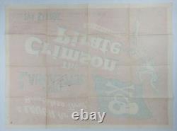 Le Pirate cramoisi 1952 affiche originale de film UK Quad Burt Lancaster