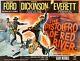 Le Pistolero De Red River - Affiche Originale Quad 1967 Glenn Ford Angie Dickinson