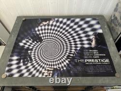 Le Prestige (2006) Affiche Quad de Cinéma D/S UK Originale, Christopher Nolan Rouleau