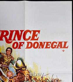 Le Prince Combattant de Donegal - Affiche de Film Originale Quad Peter McEnery Disney