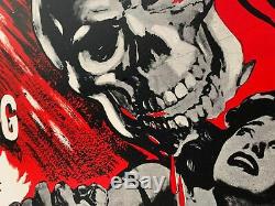 Le Screaming Skull Entoilée Uk (britannique) Film Quad (1959) Poster