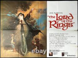 Le Seigneur des Anneaux Affiche de Film Cinéma Quad Originale Ralph Bakshi Tom Jung 1978