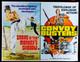 Le Serpent Dans L&rsquo;ombre Du Singe / Les Casseurs De Convois &ndash; Affiche De Cin&eacute;ma Britannique Originale Au Format Quad, 1975