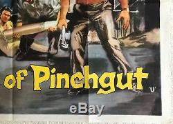 Le Siège De Pinchgut Original Quad Poster 1959 Jock Hinchliffe Art, Film Ealing