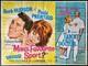 Le Sport Préféré De L'homme / Affiche De Film Originale Quad De Tammy Doctor Avec Rock Hudson