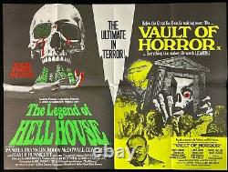Legend Hell House / Vault Of Horror Affiche De Cinéma Originale Quad