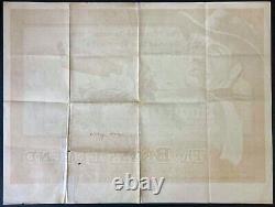 Légende de la Laiterie ORIGINAL Affiche de Film Cinéma Hugh O'Brian Raymond Burr 58