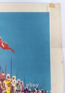 Les 3 Mondes de Gulliver Affiche de Film Quad Originale du Royaume-Uni 1960