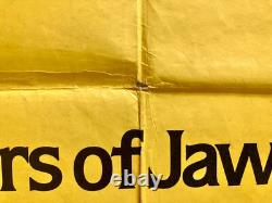 Les Aventuriers de l'Arche perdue Affiche Quad Originale 1981 Harrison Ford Amsel Art