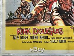 Les Chemins De La Gloire Affiche Originale Du Film Quad 1957 Kirk Douglas, Stanley Kubrick