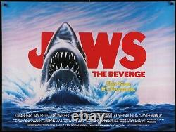 Les Dents de la Mer : La Revanche (1987) Affiche de Film Quad Britannique Roulée 30x40