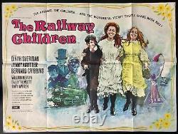 Les Enfants du Chemin de Fer Affiche de Film Quad Originale Bernard Cribbins Jenny Agutter 1970