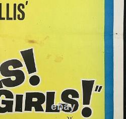 Les Filles! Les Filles! Les Filles! Affiche De Cinéma Originale De Quad Elvis Presley 1962