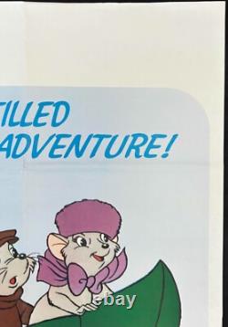 Les Sauveteurs AFFICHE DE FILM QUAD ORIGINALE PREMIÈRE SORTIE Disney 1977