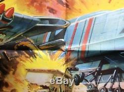 Les Thunderbirds Are Go Affiche Du Film Originale Britannique Quad Gerry Anderson