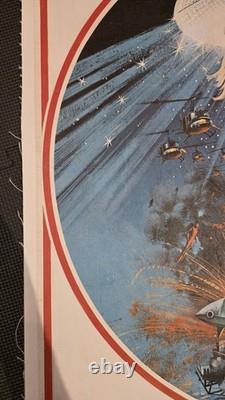 Les diamants sont éternels, affiche britannique Quad de 1971, doublée sur toile, James Bond