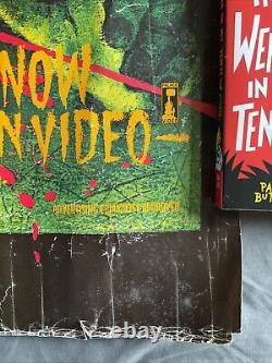 Les méchants morts 1981 Affiche originale du Royaume-Uni, chef-d'œuvre de Graham Humphreys