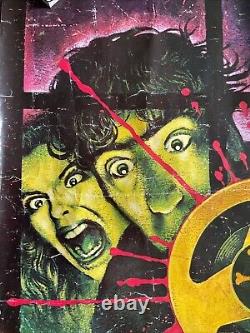 Les méchants morts 1981 Affiche originale du Royaume-Uni, chef-d'œuvre de Graham Humphreys