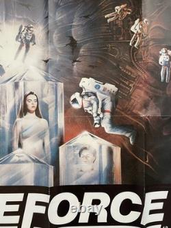 Lifeforce, Affiche de film Quad du Royaume-Uni de 1985, science-fiction horreur