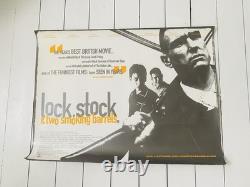 Lock Stock And Two Smoking Barrels Affiche Quad Originale du Film UK