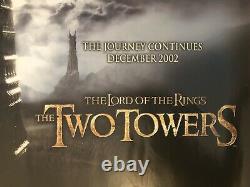 Lord Of The Rings The Two Towers Original Uk Movie 2 Quad Set (2002)