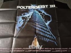 Lot de 35 affiches de cinéma UK Quad, horreur, adultes, enfants, action, comédie, science-fiction