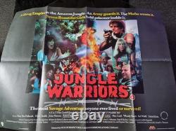 Lot de 35 affiches de cinéma UK Quad, horreur, adultes, enfants, action, comédie, science-fiction