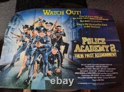 Lot de 35 affiches de cinéma UK Quad, horreur, adultes, enfants, action, comédie, science-fiction