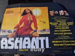 Lot de 35 affiches de cinéma UK Quad, horreur, adultes, enfants, action, comédie, science-fiction