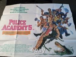 Lot de 35 affiches de cinéma UK Quad, horreur, adultes, enfants, action, comédie, science-fiction