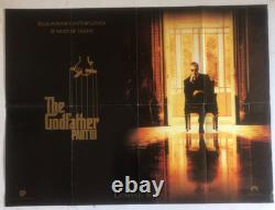 Lot de six affiches de films originales en quad : Le Parrain III, Babel, Pirates, Conan + 2