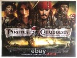 Lot de six affiches de films originales en quad : Le Parrain III, Babel, Pirates, Conan + 2