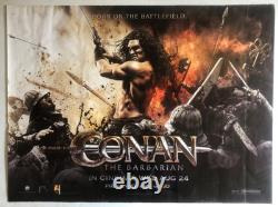 Lot de six affiches de films originales en quad : Le Parrain III, Babel, Pirates, Conan + 2