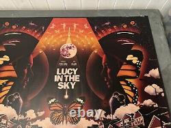 Lucy dans le ciel (2019) Affiche de film UK quad 30 x 40 Natalie Portman Rare