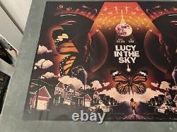 Lucy dans le ciel (2019) Affiche de film UK quad 30 x 40 Natalie Portman Rare