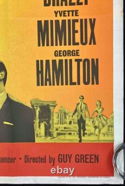 Lumière dans la Piazza Affiche originale Quad du film Olivia De Havilland Guy Green '62