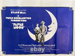 Lune de papier (1973) Affiche de cinéma originale vintage du Royaume-Uni