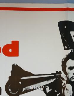MAGNUM FORCE (1973, RR1970s) contre. Affiche quad originale rare du Royaume-Uni Clint Eastwood