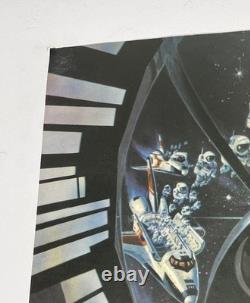 MOONRAKER Affiche de Film Originale de 1ère Sortie JAMES BOND Vintage 1979 UKQuad