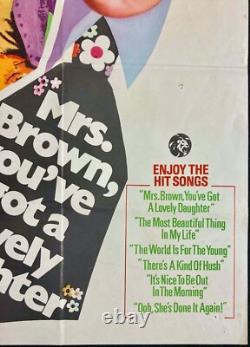 Madame Brown, Vous Avez Une Belle Fille Affiche de Film Original Quad 1968