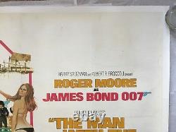 Man With The Golden Gun, James Bond, Original 1974 Quad Linen Film Movie Poster