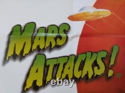 Mars Attacks ! Affiche originale du film de 1996, quad UK