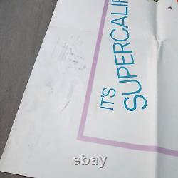 Mary Poppins Affiche de cinéma originale Quad Julie Andrews Disney années 1970 RR