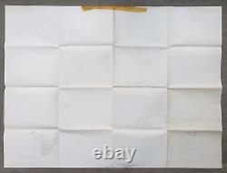 Mary Poppins Affiche de cinéma originale Quad Julie Andrews Disney années 1970 RR