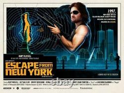 Matt Ferguson John Carpenter 4 Quad 40x30 Affiches Escape From New York The Fog