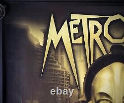 Métropolis ORIGINAL Quad Affiche de Film Cinéma Fritz Lang Années 2000 RR