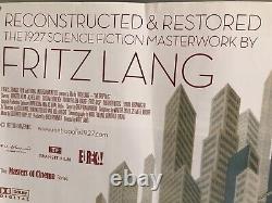 Metropolis (R-2010) Affiche originale du film, UK Quad (30 X 40)