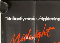 Midnight Express / Taxi Driver Affiche de Film Originale Quad Robert DeNiro