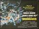 Moonraker 1979 Déplié Affiche Du Quad Exc. Condition James Bond 007 Filmartgallery